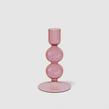 Świecznik różowy 13 cm - Like Home Villeroy & Boch 19-5303-5434