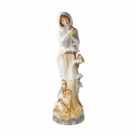 Figurka Zima 1900 - 31 cm - Alfons Mucha Goebel 67075151