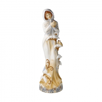 Figurka Zima 1900 - 31 cm - Alfons Mucha Goebel 67075151