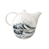 Dzbanek z podgrzewaczem Wielka Fala 1,2 l - Hokusai Katsushika Goebel 67075201