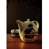 Dzbanek z podgrzewaczem Wielka Fala 1,2 l - Hokusai Katsushika Goebel 67075201
