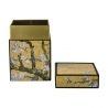 Pudełko Drzewo Migdałowe Złote 11 cm - Vincent van Gogh Goebel 67075231