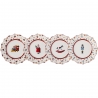 Talerze świąteczne 4 szt. - Toy's Delight Villeroy & Boch 14-8585-8815