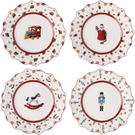 Talerze świąteczne 4 szt. - Toy's Delight Villeroy & Boch 14-8585-8815