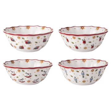 Miski świąteczne 4 szt. - Toy's Delight Villeroy & Boch 14-8585-8490
