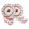 Talerz, miska i kubek świąteczny śniadaniowy Lokomotywa dla 2 osób - Toy's Delight Villeroy & Boch 14-8585-7288