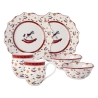 Talerz, miska i kubek świąteczny śniadaniowy Konik na biegunkach dla 2 osób - Toy's Delight Villeroy & Boch 14-8585-7289