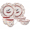 Talerz, miska i kubek świąteczny śniadaniowy Konik na biegunkach dla 2 osób - Toy's Delight Villeroy & Boch 14-8585-7289