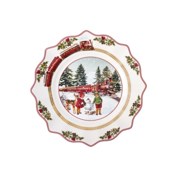 Talerz sałatkowy Edycja świąteczna na rok 2025 - Annual Christmas Edition Villeroy & Boch 14-8626-2649