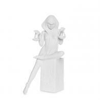 Figura Znak zodiaku Waga 17 cm BILANCIA DONNA - Christel Marott DK4510