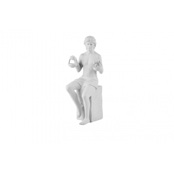 Figura Znak zodiaku Waga 26 cm BILANCIA UOMO - Christel Marott DK4522