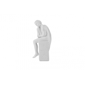 Figura Znak zodiaku Ryby 24 cm PESCI UOMO - Christel Marott DK4515