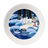 Talerze Zimowa noc 19 cm 2 szt. - Muminki 1067428