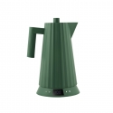 Czajnik elektryczny z regulacją temperatury Plissé zielony 1,7 l - Alessi