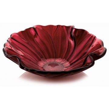 Misa Magnolia 19 cm perłowa czerwień - IVV 5170.5