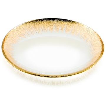 Talerz złoty Orizzonte 22 cm - IVV 1147.26