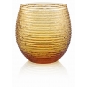 Szklanki Multicolor zestaw 24 sztuk 250 ml bursztynowe - IVV 5646.3