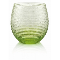 Szklanki Multicolor zestaw 24 sztuk 250 ml zielone - IVV 5650.3