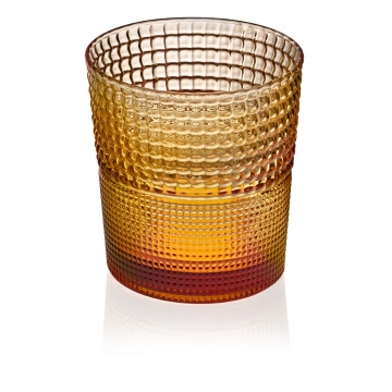 Szklanki Speedy zestaw 24 sztuk 280 ml bursztynowe - IVV 6791.3