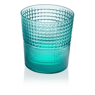 Szklanki Speedy zestaw 24 sztuk 280 ml turkusowe - IVV 6797.3
