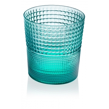 Szklanki Speedy zestaw 24 sztuk 280 ml turkusowe - IVV 6797.3