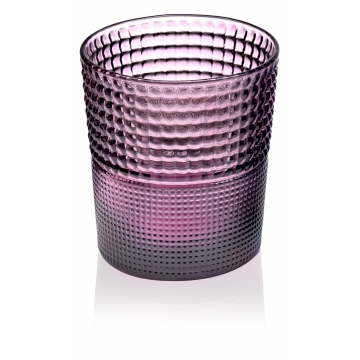 Szklanki Speedy zestaw 24 sztuk 280 ml ametystowe - IVV 6798.3