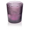 Szklanki Speedy zestaw 24 sztuk 280 ml ametystowe - IVV 6798.3