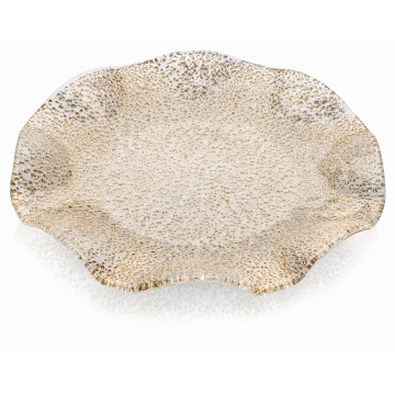 Półmisek muszla Special złoty 41 cm - IVV 6626.3