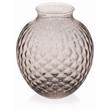 Wazon Infiore brązowoszary 25 cm - IVV 8226.1
