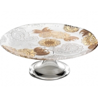 Patera na nóżce Pashmina 30 cm - IVV 8140.2