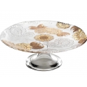 Patera na nóżce Pashmina 30 cm - IVV