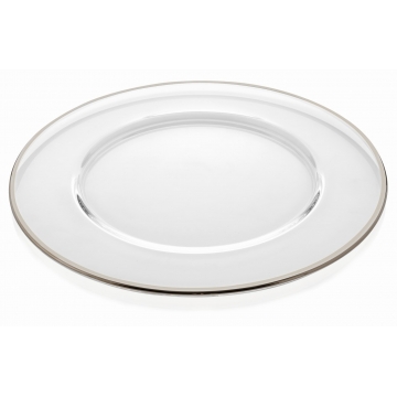 Podkładka pod talerz Aria platynowa 32 cm - IVV 7610.3