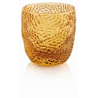 Szklanki Tricot zestaw 24 sztuki 300 ml bursztynowe - IVV 7793.3