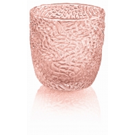 Szklanki Tricot zestaw 24 sztuki 300 ml różowe - IVV 8848.2