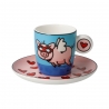 Filiżanka ze spodkiem When Pigs Fly 100 ml - Ed Heck Goebel 67200201