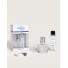 Lampa katalityczna Mirage Transparent z zapachem White Purity Tea - Maison Berger