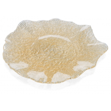 Patera Folies 37 cm złota - IVV 8287.3