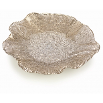 Talerz Folies 28 cm przydymiony - IVV 8288.9