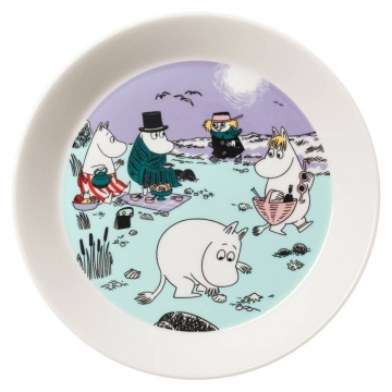 Talerz Moomin Beach Day 19 cm - Muminki