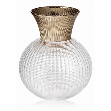 Wazon Ophelia 30 cm zdobiony złotem - IVV 8307.2