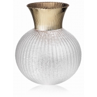 Wazon Ophelia 25 cm zdobiony złotem - IVV 8308.2