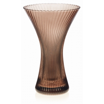 Wazon Fiorenza 27,5 cm brązowo-szary - IVV 8364.1