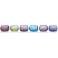 Szklanki Multicolor zestaw 6 sztuk 300 ml wielokolorowe - IVV 8549.1