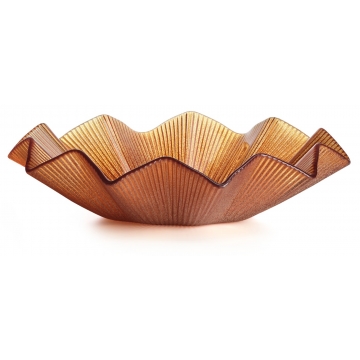 Misa dekoracyjna Noël 39 cm pomarańczowa - IVV 8629.5