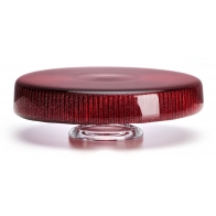 Patera na nóżce Noël 26 cm czerwona - IVV 8638.3
