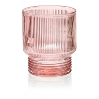 Szklanki Todomodo zestaw 24 sztuk 300 ml różowe - IVV 8669.4