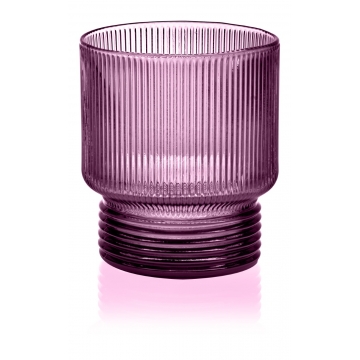 Szklanki Todomodo zestaw 24 sztuk 300 ml ametystowe - IVV 8846.2