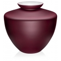 Wazon Capalbio 52 burgundowy mat 22 cm - IVV