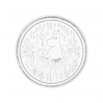Talerz przezroczysty 15,5 cm - Muminki