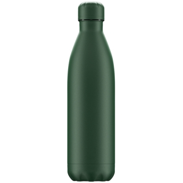 Butelka termiczna Matte 750 ml zielona - Chilly's Bottles B750MAAGR